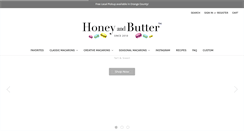 Desktop Screenshot of honeyandbutter.com